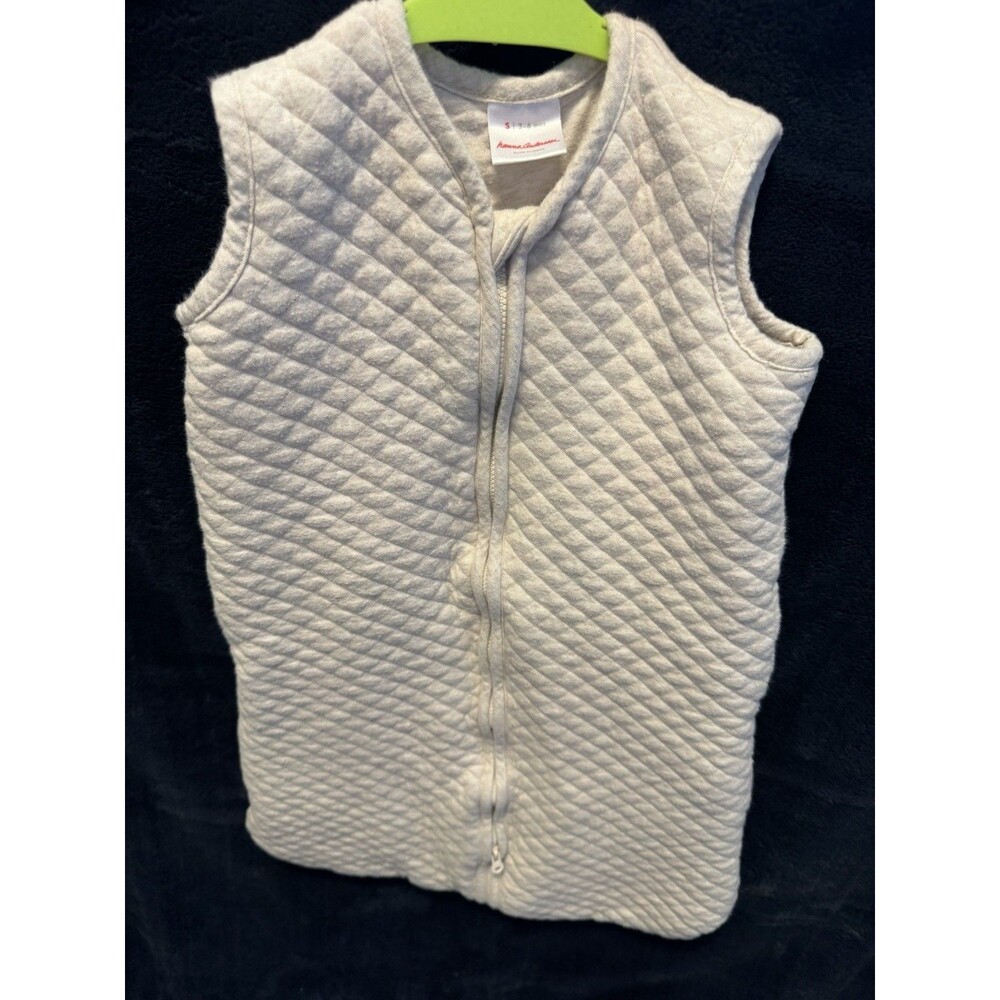 Hanna Andersson Baby Quilted Sleep Sack Size S (3-6 Months), Oatmeal Color
